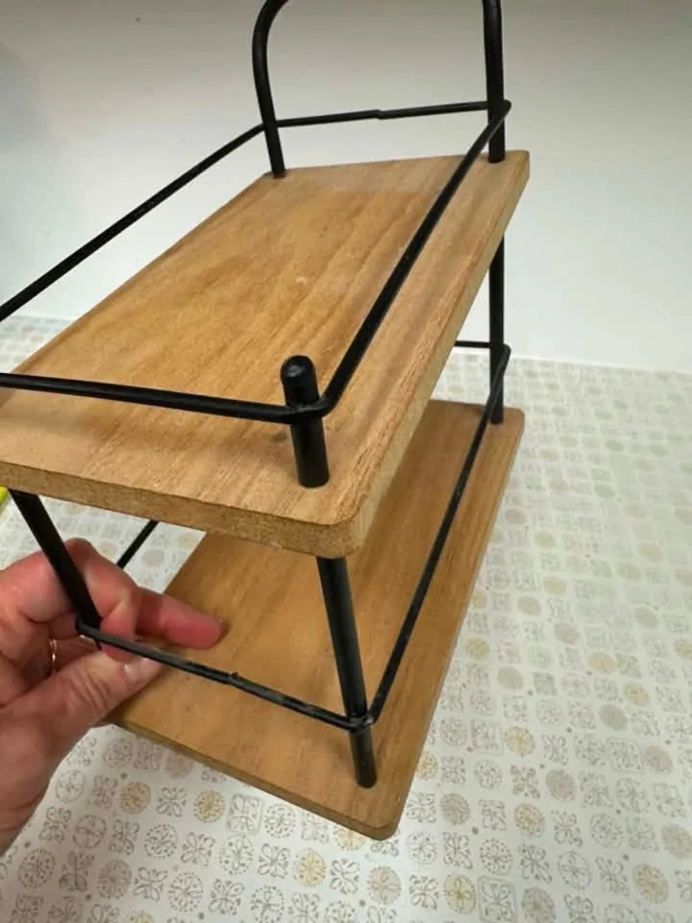 Small Wood Utility Cart